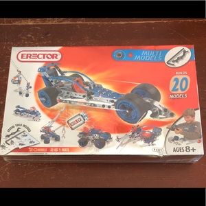 New in Box Erector Multimodels 20 Models Set
